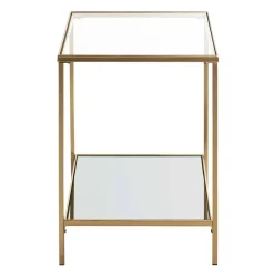 Outlet Quadratischer Beistelltisch aus Klarglas - Clair Tische