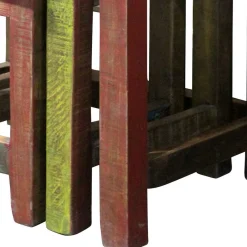 New Recyclingholz Dreisatztisch Shabby Style - Joe (dreiteilig) Tische