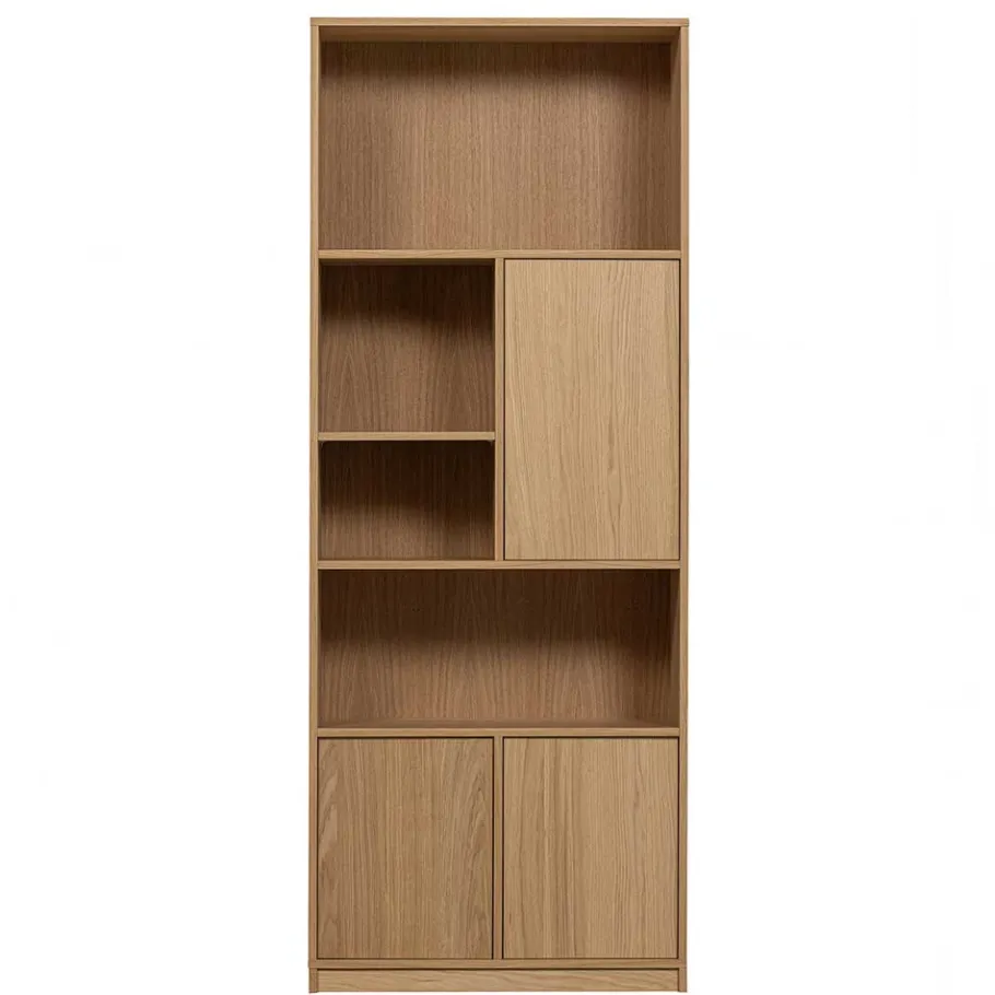 Best Regal mit vier Fächern und drei Türen - Ewana Regale|Vitrinen