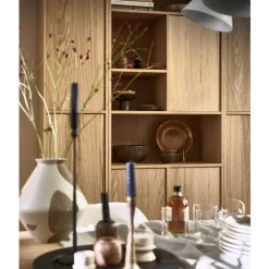 Best Regal mit vier Fächern und drei Türen - Ewana Regale|Vitrinen