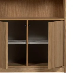 Best Regal mit vier Fächern und drei Türen - Ewana Regale|Vitrinen