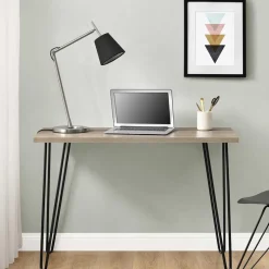 Online Retrodesign Schreibtisch mit Haarnadel Beinen - Dressed Tische