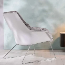 Retrosessel mit Chrom Bügelgestell - Harukivo (2er Set) Sessel|Stühle