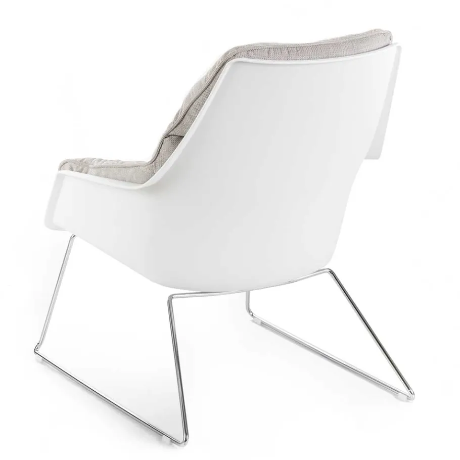 Retrosessel mit Chrom Bügelgestell - Harukivo (2er Set) Sessel|Stühle