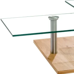 Sale Rollbarer Sofatisch mit Glasplatten - Borgetto Tische