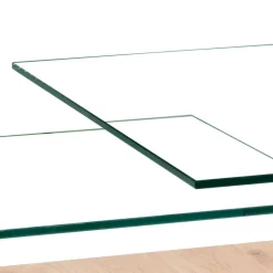 Sale Rollbarer Sofatisch mit Glasplatten - Borgetto Tische