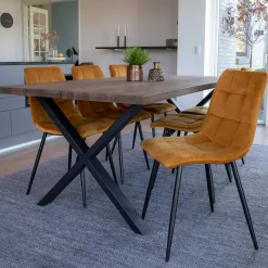 Sale Räuchereiche Tisch & 6 Stühle - Alouis (siebenteilig) Tische