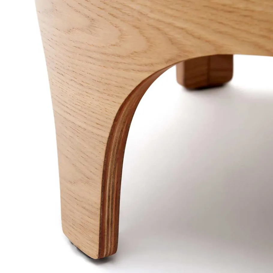 Sale Runder Beistelltisch mit Esche Furnier - Raso Tische