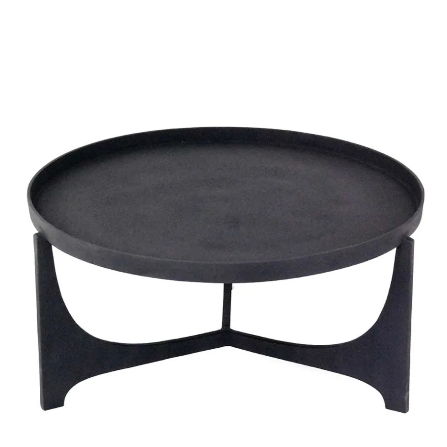 Sale Runder Couchtisch aus Aluminium - Wangosia Tische