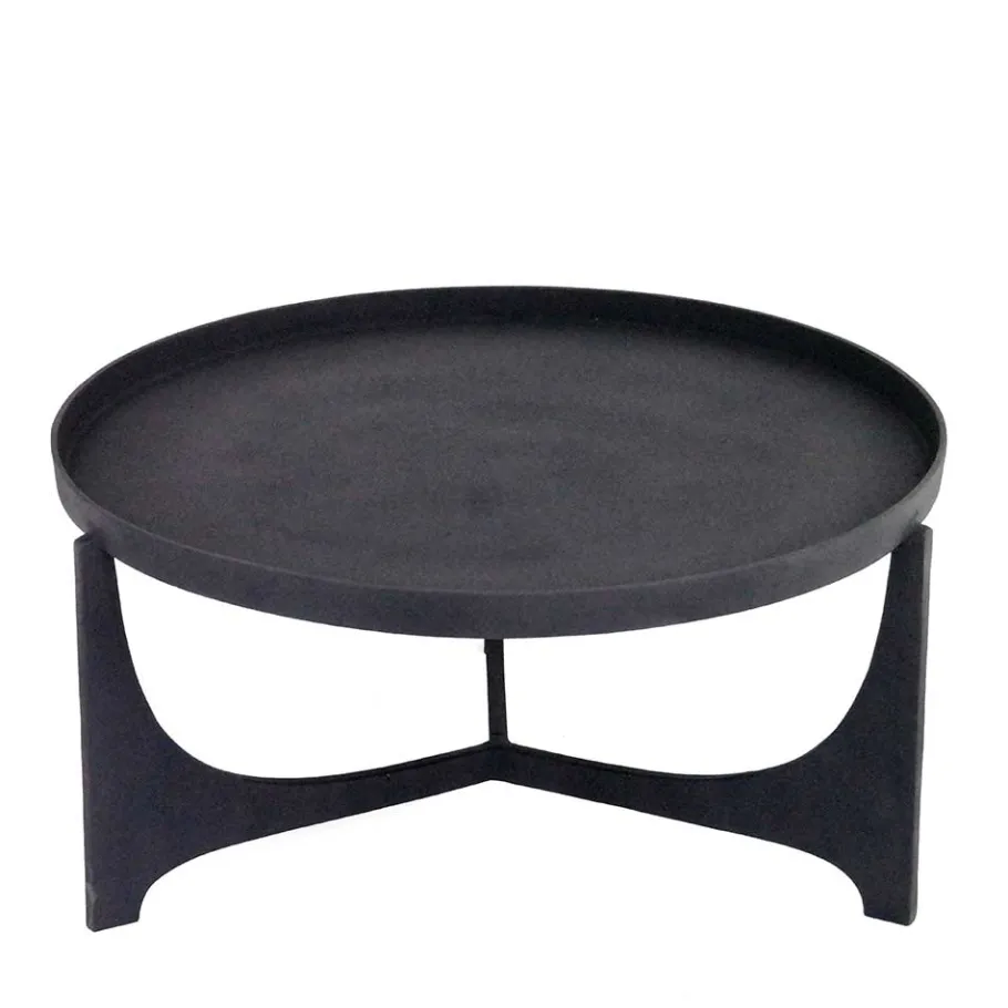 Sale Runder Couchtisch aus Aluminium - Wangosia Tische