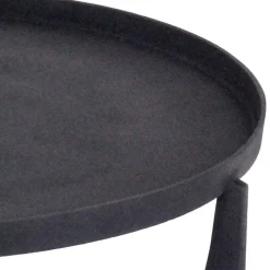 Sale Runder Couchtisch aus Aluminium - Wangosia Tische