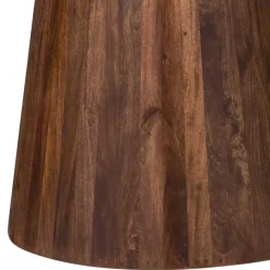 Sale Runder Holztisch in Walnuss Braun - Vrenzo Tische