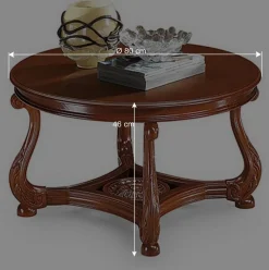 Sale Runder Sofatisch im Italienischen Stil - Vibon Tische