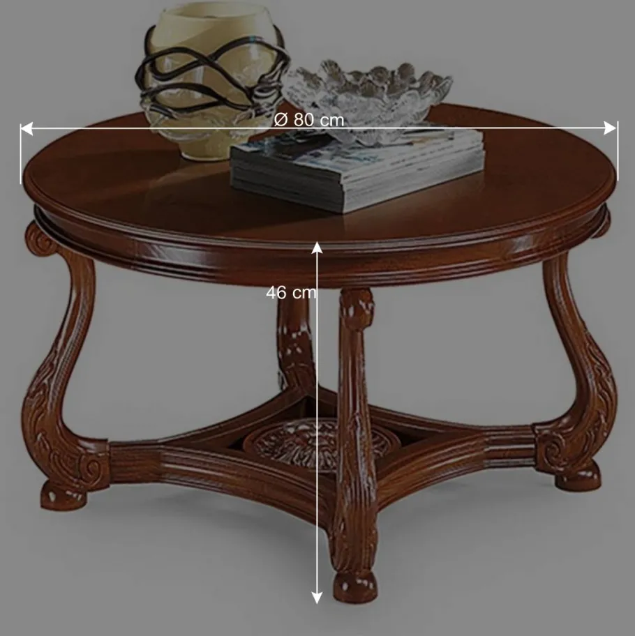 Sale Runder Sofatisch im Italienischen Stil - Vibon Tische