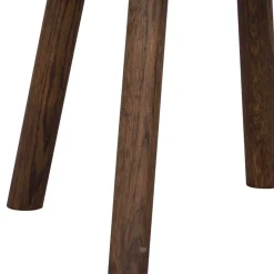 Runder Wohnzimmertisch aus Travertin Stein Beige - Cheyenne Tische