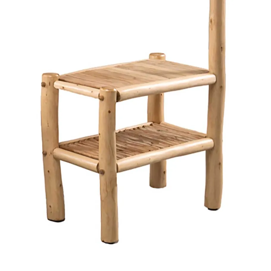 Clearance Rustikale Design-Garderobe aus Eukalyptusholz - Drawa Garderoben