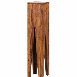 Hot Rustikale Holz Blumensäule Set Pisinon aus Sheesham (dreiteilig) Tische