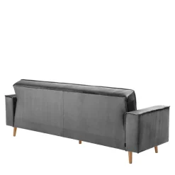 Sale Samtvelours Federkerncouch mit Bettfunktion - Vlacoma Betten|Sofas