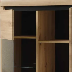 Clearance Scandi Anbauwand fürs Wohnzimmer - Olcian (vierteilig) Wohnwände