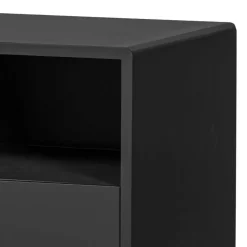 Sale Scandi Chic Nachtkommode in Schwarz - Lemerzi Kommoden