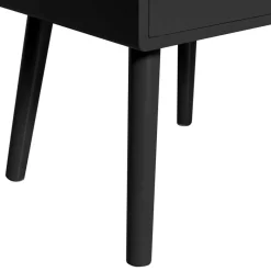 Sale Scandi Chic Nachtkommode in Schwarz - Lemerzi Kommoden