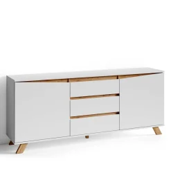 Sale Scandi Chic Sideboard in Weiß - Cady Sideboards