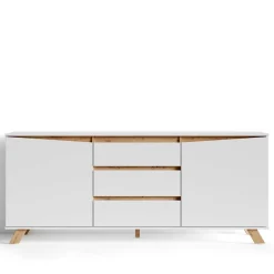 Sale Scandi Chic Sideboard in Weiß - Cady Sideboards