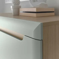 Sale Scandi Chic Wohnzimmermöbel Wohnwand - Armina (vierteilig) Wohnwände