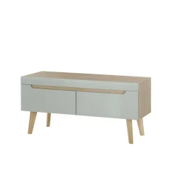 Sale Scandi Chic Wohnzimmermöbel Wohnwand - Armina (vierteilig) Wohnwände