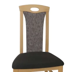 Sale Schicker Hochlehner Stuhl in Braun Dorota & Buche (2er Set) Stühle