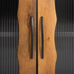 Sale Schiebetüren Sideboard mit Riffelglas - Aglia Sideboards