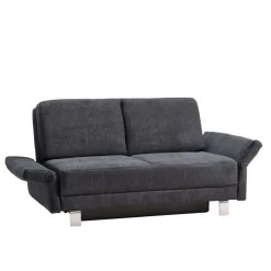 Best Schlafcouch mit Bettkasten in Blaugrau - Casmas Betten|Sofas