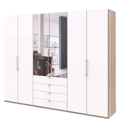 Outlet Schlafzimmer Gleittürenschrank mit Spiegel - Vaclyn Kleiderschränke|Schränke