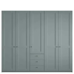 Sale Schlafzimmer Kleiderschrank in Graugrün - Rajavo Kleiderschränke|Schränke