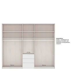 Sale Schlafzimmer Kleiderschrank in Graugrün - Rajavo Kleiderschränke|Schränke