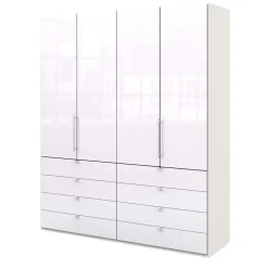 Schlafzimmer Kombischrank in Weiß - Dolienca Kleiderschränke|Schränke