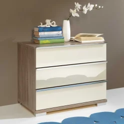 Outlet Schlafzimmer Kommode Mariella in Creme Kommoden