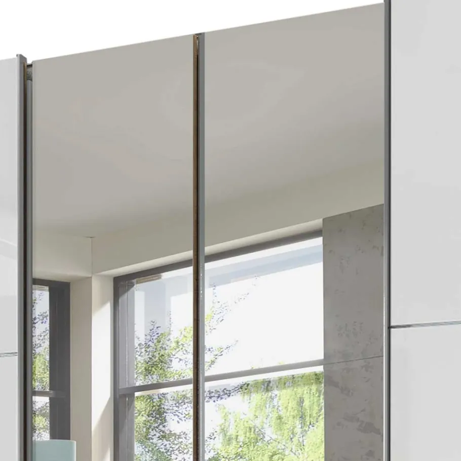 Sale Schlafzimmerkleiderschrank mit Dreh- & Schiebetüren - Stufania I Kleiderschränke