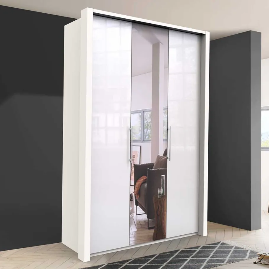 Schlafzimmerschrank mit Falttür & Tür - Dolienca Kleiderschränke