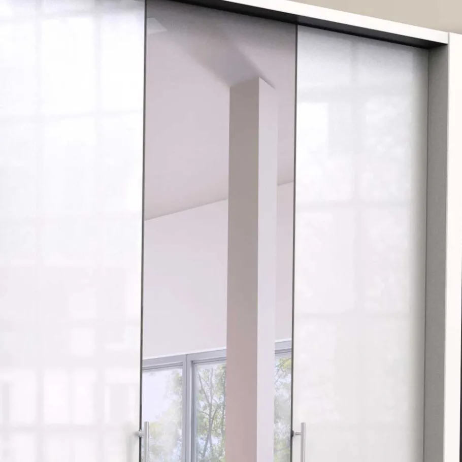 Schlafzimmerschrank mit Falttür & Tür - Dolienca Kleiderschränke