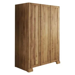 Sale Schlafzimmerschrank Vaskov aus Wildeiche Massivholz Kleiderschränke