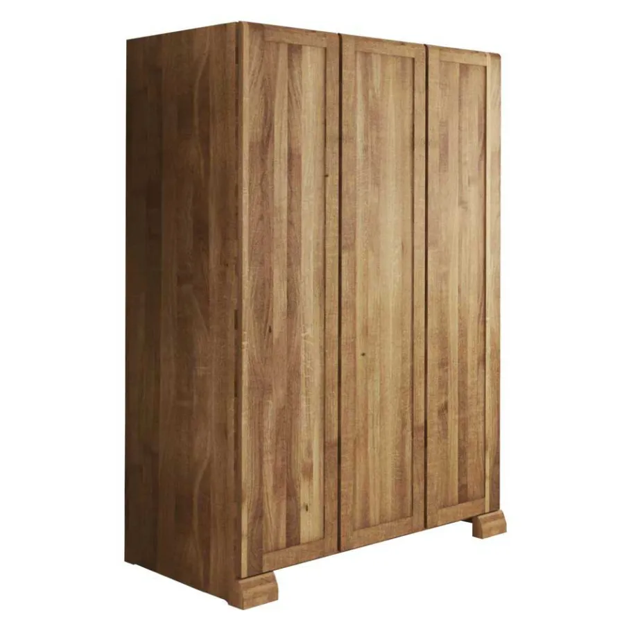 Sale Schlafzimmerschrank Vaskov aus Wildeiche Massivholz Kleiderschränke