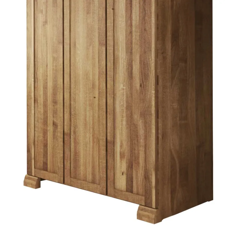Sale Schlafzimmerschrank Vaskov aus Wildeiche Massivholz Kleiderschränke