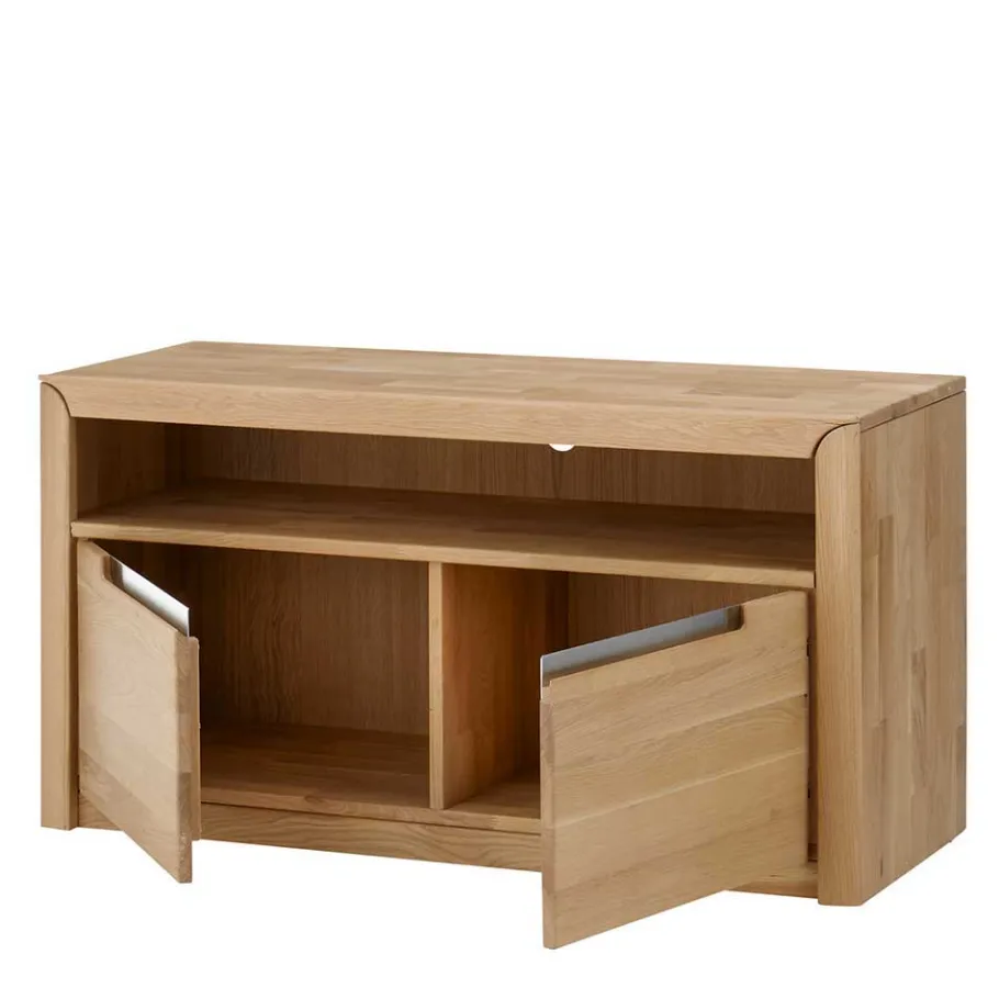 Schrankwand Croconia aus Wildeiche massiv (dreiteilig) Wohnwände