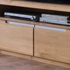 Schrankwand Croconia aus Wildeiche massiv (dreiteilig) Wohnwände