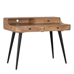 Hot Schreibtisch aus Akazie Massivholz - Sugora Tische