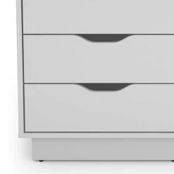 Online Schreibtisch mit drei Schubladen und Aufsatz - Dotagon Tische