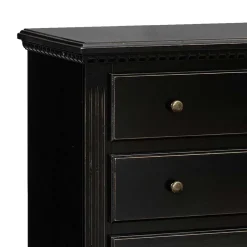 Outlet Schubladenkommode Mamaia in Schwarz Kommoden