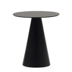 Sale Schwarzer Beistelltisch in Zylinderform - Masina Tische