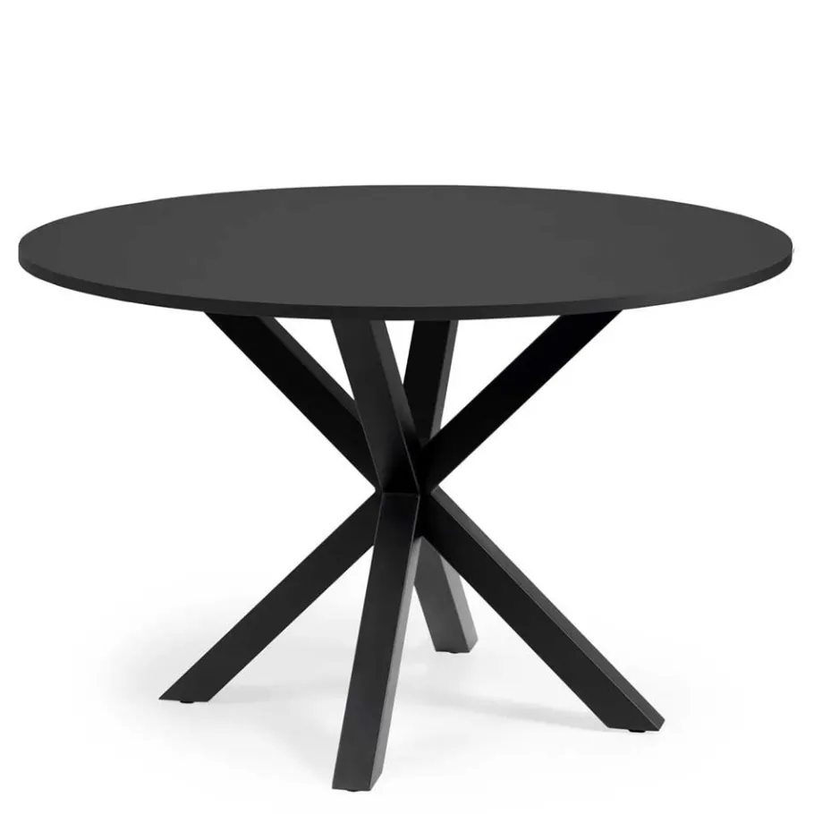 Schwarzer Küchentisch in modernem Design - Aknita Tische